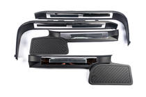Toyota Land Cruiser 200 2007–2021 Dørtrinslister i plast med belysning (sort) foto 4