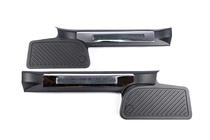 Toyota Land Cruiser 200 2007–2021 Dørtrinslister i plast med belysning (sort) foto 5