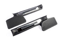 Toyota Land Cruiser 200 2007–2021 Dørtrinslister i plast med belysning (sort) foto 6