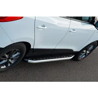 Fullmond sidetrin (2 stk., aluminium) foto 2