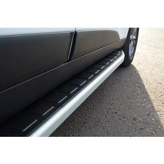 Fullmond sidetrin (2 stk., aluminium) Kia Sportage 2010–2015 foto 4