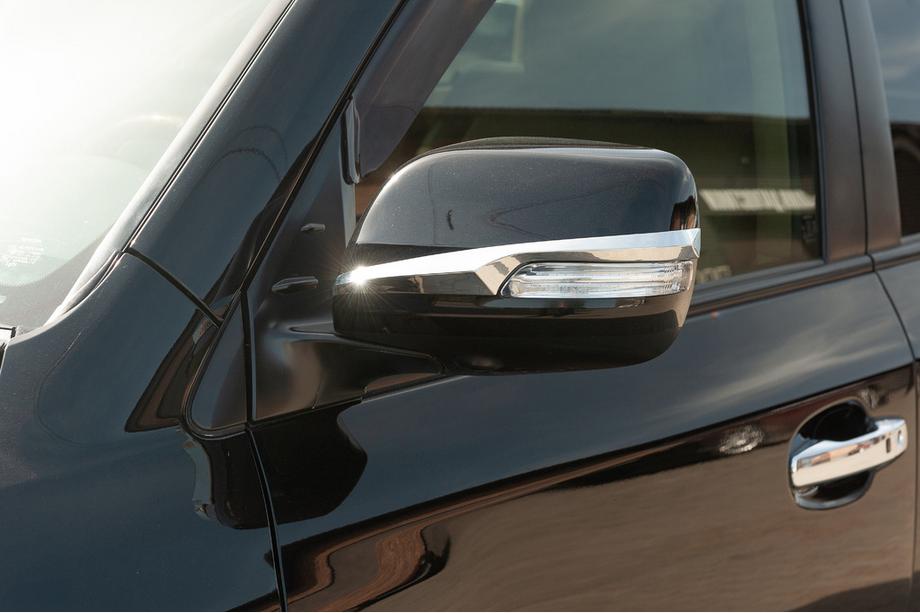 Toyota Land Cruiser 200 2007–2021 Krom spejllister til sidespejle 2012-2021 (2 stk., krom) Foto 9