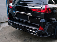 Lexus LX570/450d 2008–2022 Indsats til bagkofanger med krom (2016+) foto 3