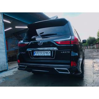 Endekapper til bagkofanger (2016+, 2 stk) Lexus LX570/450d 2008–2022 foto 3