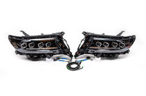 Toyota Land Cruiser Prado 150 2009–2023 Forlygter Lexus-design 4-LED V1 (2017+, 2 stk.) foto 5