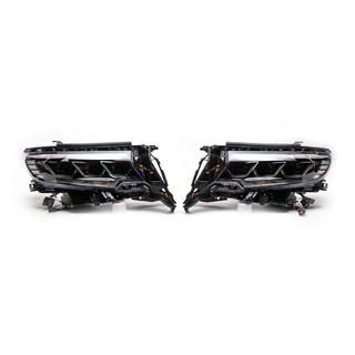 Forlygter Lexus-design-3-LED V1 (2017+, 2 stk) Toyota Land Cruiser Prado 150 2009–2023 foto 3