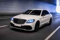 Mercedes S-klasse W222 2013–2022 AMG kølergrill Uden Night Vision foto 1
