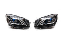 Mercedes S-klasse W222 2013–2022 Facelift-forlygter foran med styreenheder (OEM) foto 3