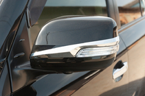Toyota Land Cruiser Prado 150 2009–2023 Krom lister til sidespejle (2 stk.) foto 1