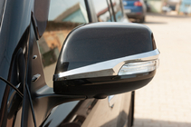Toyota Land Cruiser Prado 150 2009–2023 Krom lister til sidespejle (2 stk.) foto 8