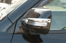 Toyota Land Cruiser Prado 150 2009–2023 Krom lister til sidespejle (2 stk.) foto 2