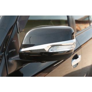 Krom lister til sidespejle (2 stk.) Toyota Land Cruiser Prado 150 2009–2023 foto 1
