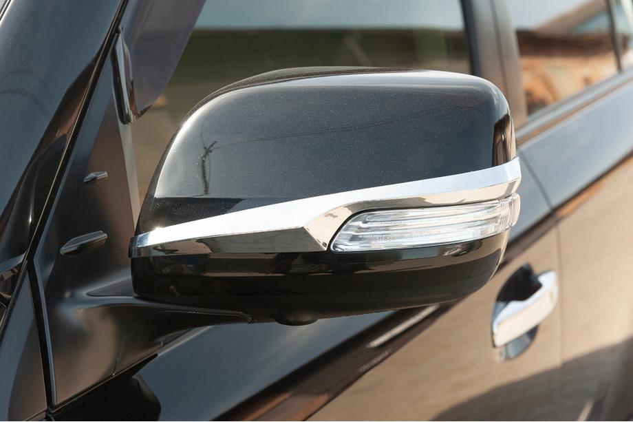 Toyota Land Cruiser Prado 150 2009–2023 Krom lister til sidespejle (2 stk.) Image