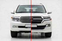Toyota Land Cruiser 200 2007–2021 Facelift-kit til LC200 2008-2015 til 2019 Executive foto 1
