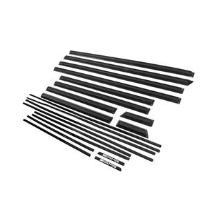 Sorte dørlister, samlet (design 2019) foto 4