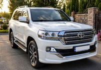 Toyota Land Cruiser 200 2007–2021 Komplet bodykit 2016-2021 (Executive 2019) Hvid farve foto 9