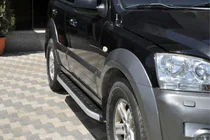 Kia Sorento I BL 2002–2009 Fullmond sidetrin (2 stk., aluminium) foto 1