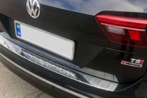 Volkswagen Tiguan 2016–2023 Bagkofangerbeskytter (Carmos, rustfrit stål) foto 5