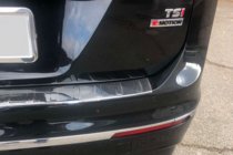 Volkswagen Tiguan 2016–2023 Bagkofangerbeskytter (Carmos, rustfrit stål) foto 6