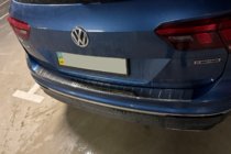 Volkswagen Tiguan 2016–2023 Bagkofangerbeskytter (Carmos, rustfrit stål) foto 8