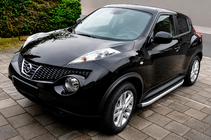 Nissan Juke 2010–2019 Fullmond sidetrin (2 stk., aluminium) foto 1