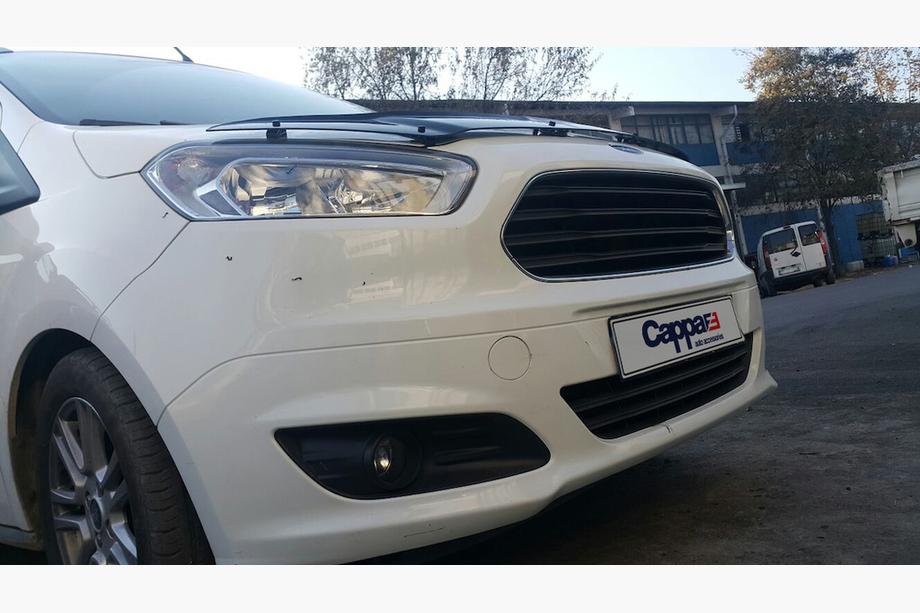 Ford Courier 2014–2023 Deflektor til motorhjelm EuroCap Foto 8