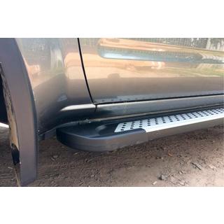 Sidetrin Allmond Grey (2 stk., aluminium) foto 4