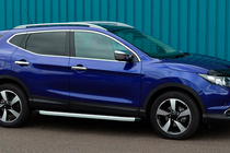 Nissan Qashqai 2010–2014 Sidetrin Fullmond (2 stk., alu.) foto 3