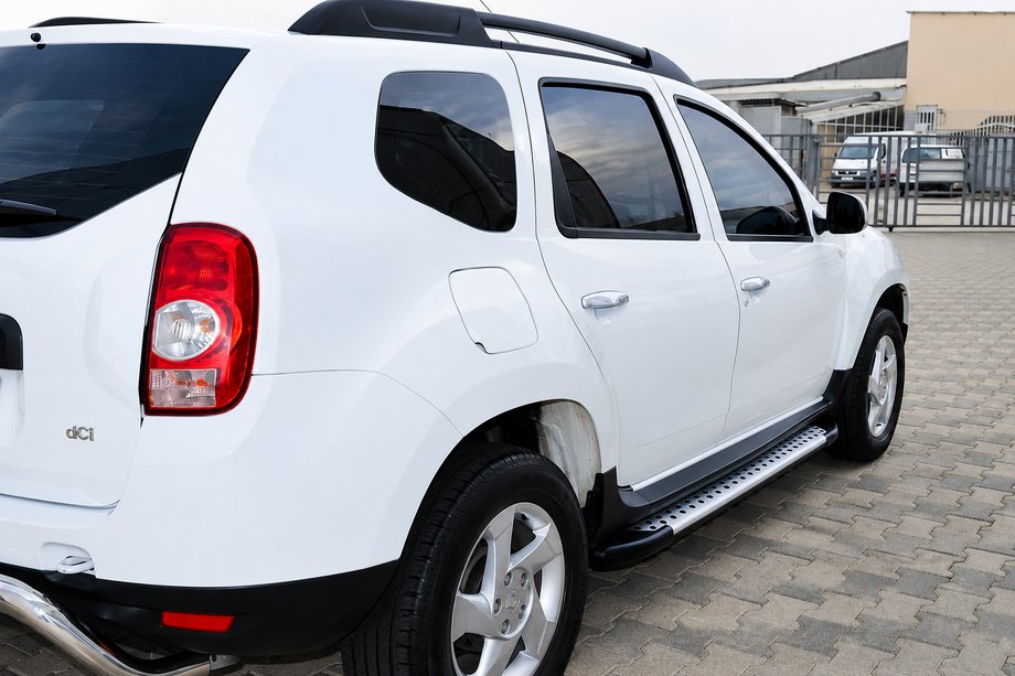 Renault Duster 2008–2017 Sidetrin Allmond Grey (2 stk., aluminium) Image