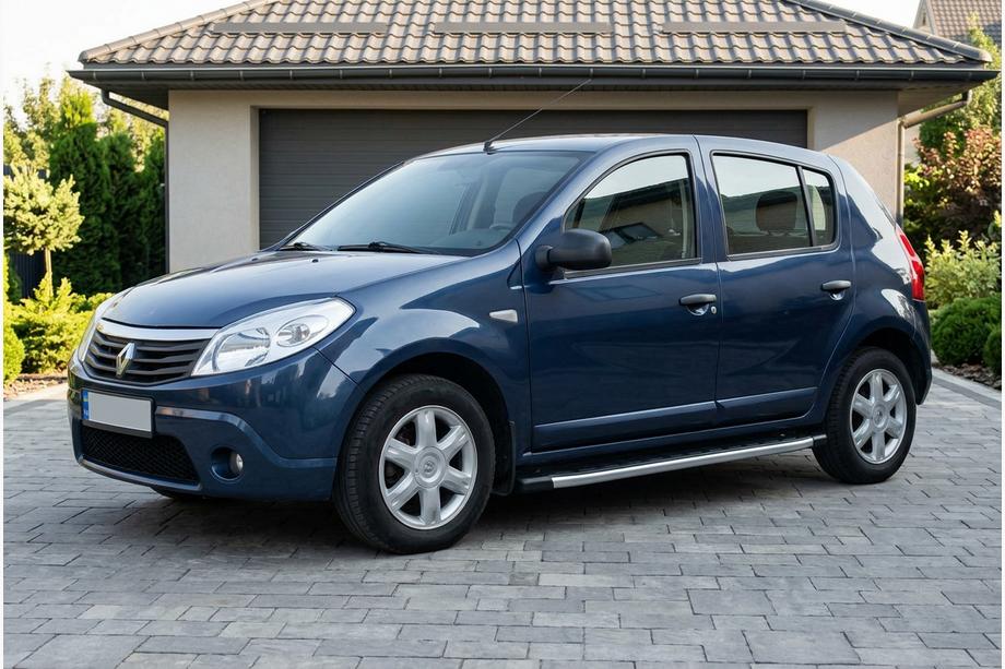Dacia Sandero 2007–2013 Sidetrin Fullmond (2 stk., aluminium) Image
