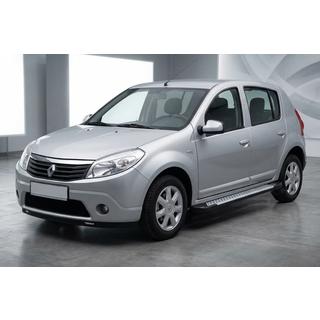 Sidetrin X5-type (2 stk., aluminium) Dacia Sandero 2007–2013 foto 1