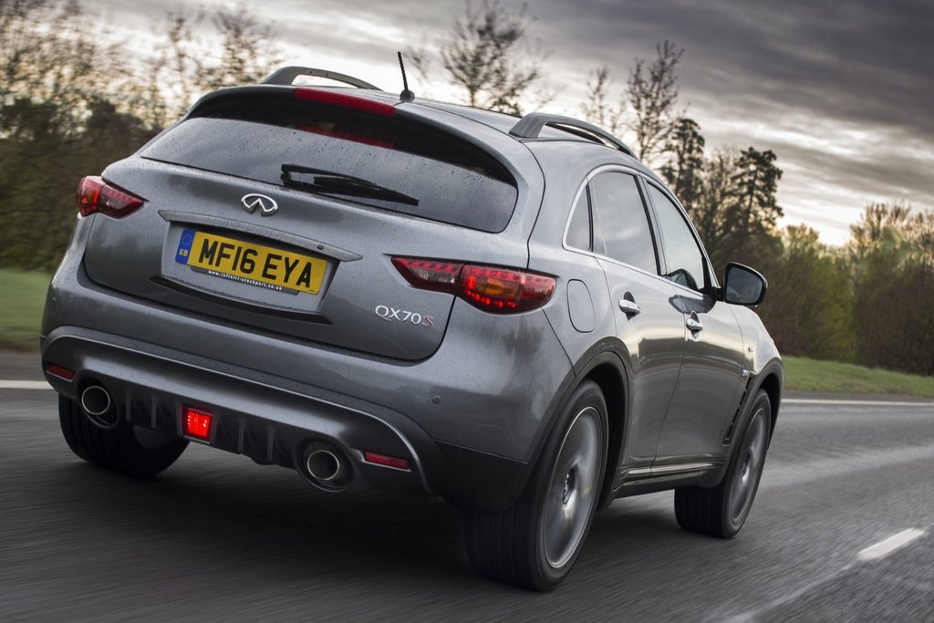 Test af crossoveren Infiniti QX70