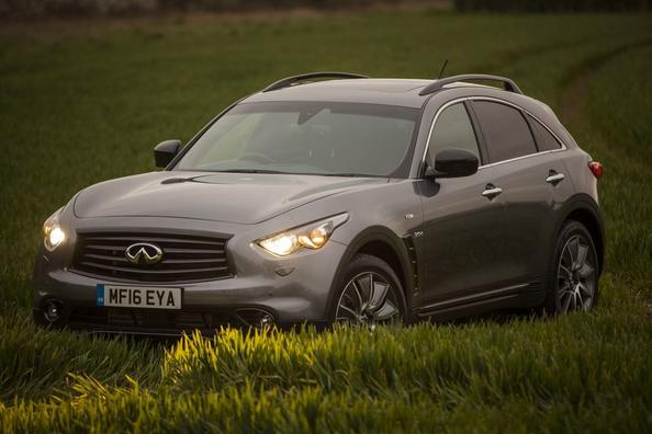 Test af crossoveren Infiniti QX70