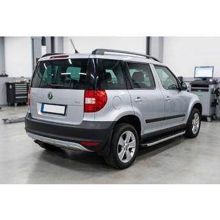 Fullmond sidetrin (2 stk., aluminium) Skoda Yeti 2009–2017 foto 1