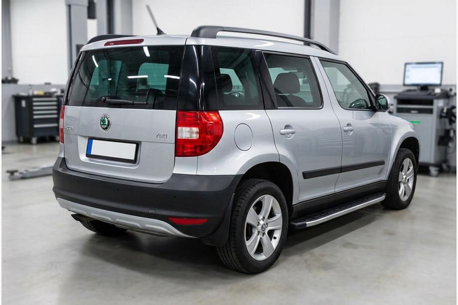 Skoda Yeti 2009–2017 Fullmond sidetrin (2 stk., aluminium) Image