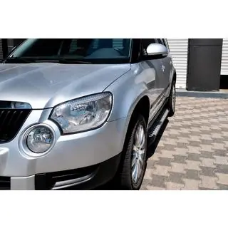 Sidetrin Allmond Grey (2 stk., aluminium) foto 1