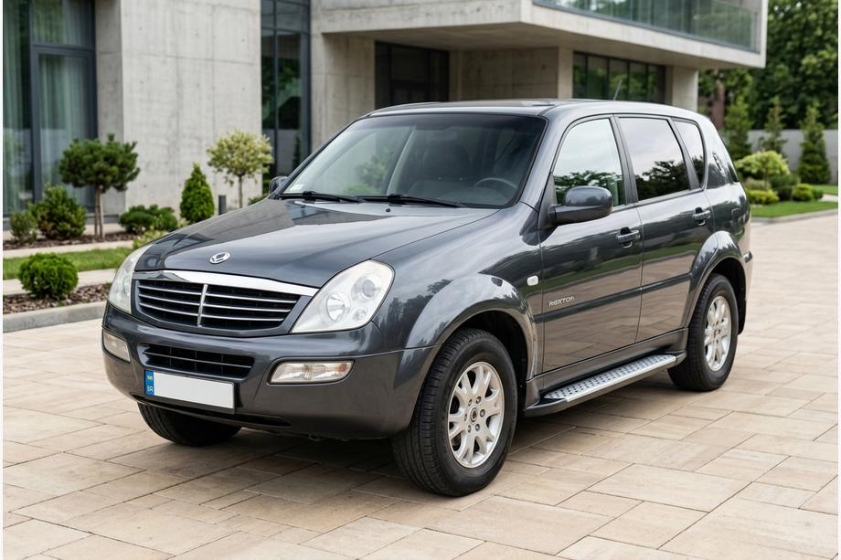SsangYong Rexton I 2001–2017 Sidetrin Allmond Grey (2 stk., alu) Image