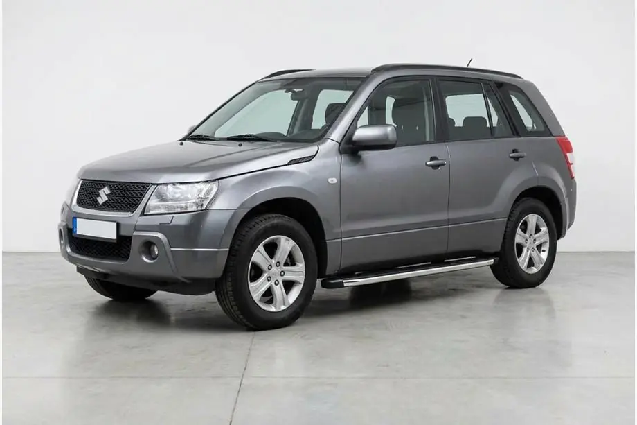 Suzuki Grand Vitara 2005–2017 Fullmond sidetrin (2 stk., aluminium) Image