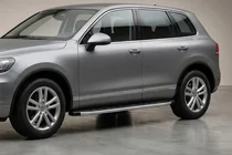 Volkswagen Touareg 2002–2010 Fullmond sidetrin (2 stk., alu) foto 2