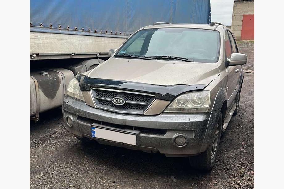 Kia Sorento I BL 2002–2009 Stenslagsbeskytter til motorhjelm (EuroCap) Image