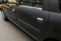 Dacia Logan MCV 2004–2014 Udvendige vindueslister (4 stk., rustfrit stål) Carmos - Tyrkisk rustfrit stål foto 5