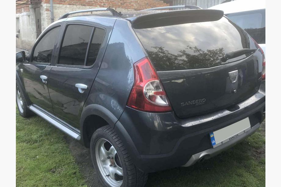 Dacia Sandero 2007–2013 Spoiler (til lakering) Foto 3