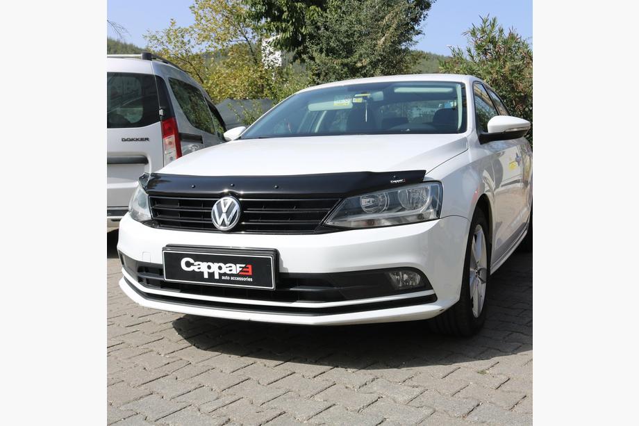 Volkswagen Jetta 2011–2018 Stenslagsbeskytter til motorhjelm (EuroCap) Image