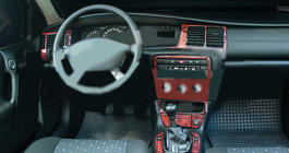 Opel Vectra B 1995–2002 Instrumentbrætpanelbeklædning i trælook (TILBUD) foto 2