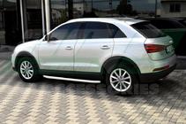 Audi Q3 2011–2019 Sidetrin Fullmond (2 stk., aluminium) foto 2