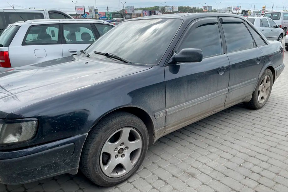 Audi 100 C4 1990–1994 Vindafvisere til vinduer Sedan (4 stk., HIC) Image