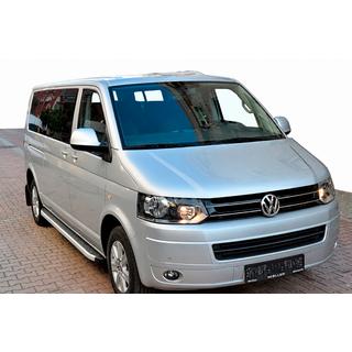 Fullmond sidetrin (2 stk., alu) Volkswagen T5 2010–2015 foto 1