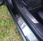 Citroen C-4 Picasso 2013–2022 Carmos dørtrinslister (4 stk., rustfrit stål) foto 3
