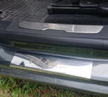Citroen C-4 Picasso 2013–2022 Carmos dørtrinslister (4 stk., rustfrit stål) foto 4