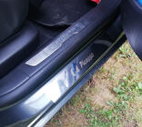 Citroen C-4 Picasso 2013–2022 Carmos dørtrinslister (4 stk., rustfrit stål) foto 5